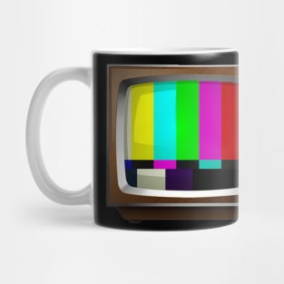 Retro TV test Signal Mug